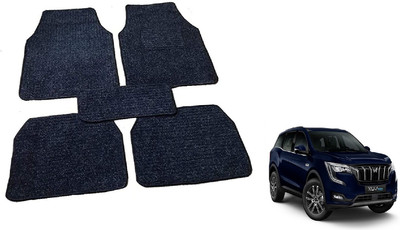 Auto Hub Nylon Standard Mat For  Mahindra Universal For Car(Black)