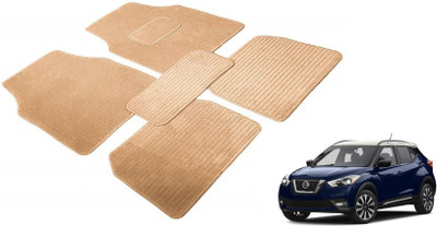 Auto Hub Nylon Standard Mat For  Nissan KICKS(Beige)