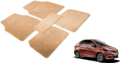 Auto Hub Nylon Standard Mat For  Tata Tigor(Beige)