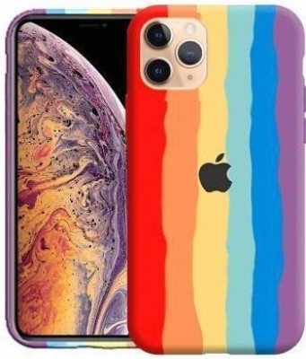 Meowsy Back Cover for Apple Iphone 11 Pro Max(Multicolor, Dual Protection, Silicon, Pack of: 1)