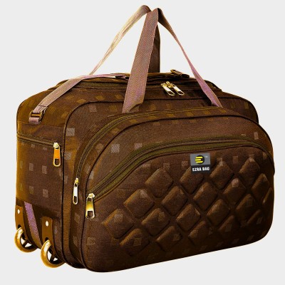 ezra 21 inch/53 cm (Expandable) Xfactor super premium Duffel With Wheels (Strolley)