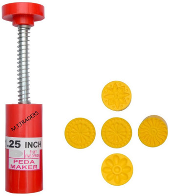 M T TRADERS Dumpling Press(Plastic Red)