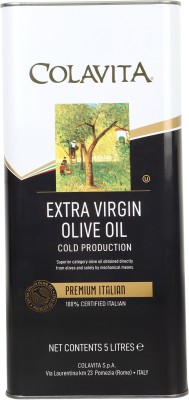 Colavita Authentic Italian Extra Virgin Olive Oil Tin(5 L)