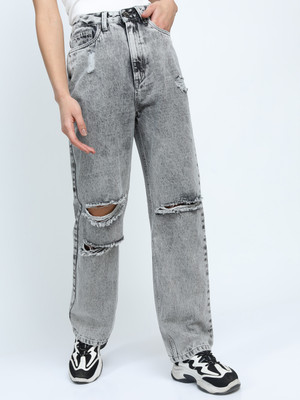 Tokyo Talkies Regular Women Grey Jeans