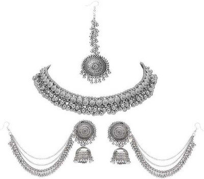 Cosmossystems Alloy Sterling Silver Silver Jewellery Set(Pack of 1)