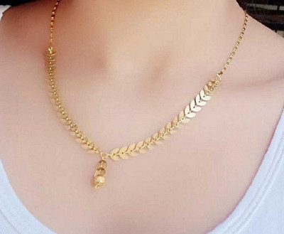 Bright STYLE Alloy Gold-plated Gold Jewellery Set(Pack of 1)