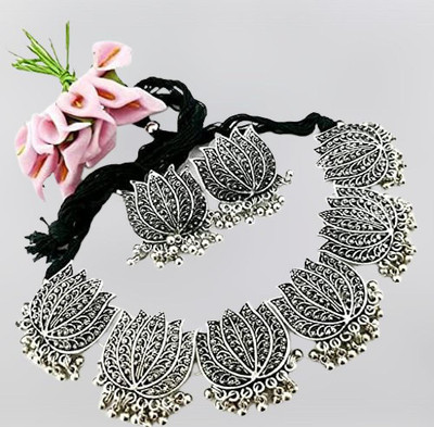 Cosmossystems Alloy Sterling Silver Silver Jewellery Set(Pack of 1)