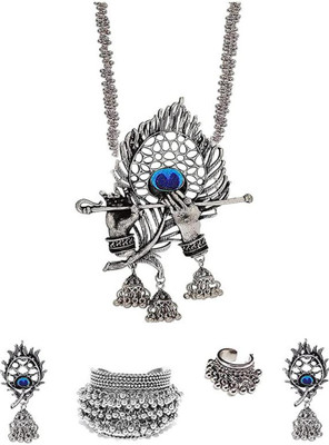 Cosmossystems Alloy Sterling Silver Silver Jewellery Set(Pack of 1)