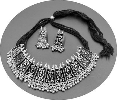 Cosmossystems Alloy Sterling Silver Silver Jewellery Set(Pack of 1)