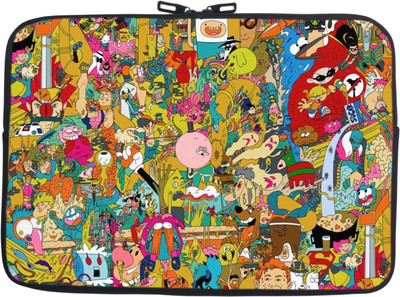 theskinmantra 15 inch Expandable Sleeve/Slip Case(Multicolor)
