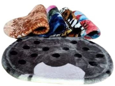 Cotton Door Mat(Multicolor, Medium)