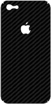 candeal mart Apple iphone 5C carbon fiber 3D back skin/ Protective film / Back sticker Mobile Skin(Black)