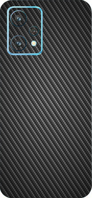 TJ CREATION Realme 9 Pro 5G Mobile Skin(Ultra Super Black Carbon Fiber Skin With High Matte Finish.)