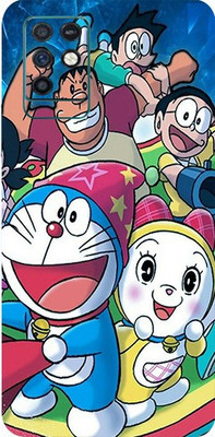 BugguSkin Infinix Note 10 Mobile Skin(Ultra Super Doraemon Team Skin With High Matte Finish.)