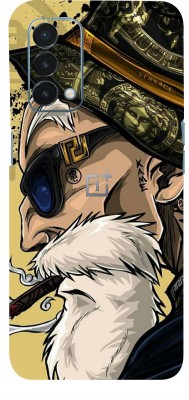 Mclaxa Master Roshi Mobile Back Skin, Master Roshi, One Plus Nord N200 Mobile Skin(Master Roshi Skin With Super Matte Finish)