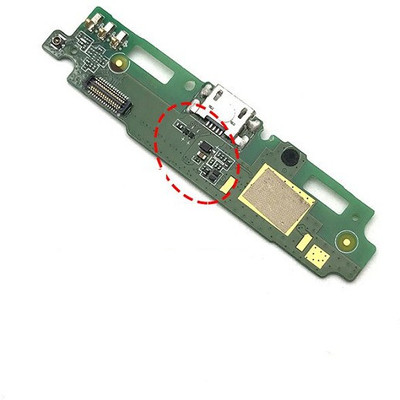 SPAREWARE XIA0MI MI 3S CHARGING FLEX BOARD 100OG MI 3S Charging Connector Flex cable
