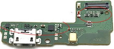 SPAREWARE R3DMI 5 CHARGING FLEX BOARD 100OG REDMI 5 Charging Connector Flex cable