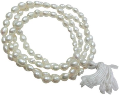 Senroar Pearl Mala Pearl Stone Chain Pearl Crystal Necklace