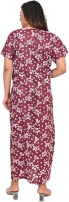 Sarthak Creation Women Nighty(Multicolor)