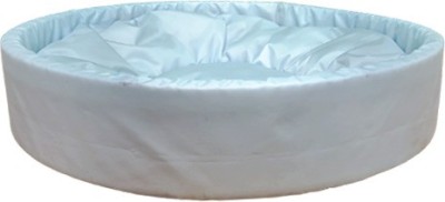 RK PRODUCTS Round Polyster Waterproof fabric Dog/Cat bed soft wall XXXL Pet Bed(White)