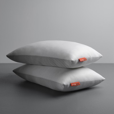 Sleepyhead Polyester Fibre Geometric Sleeping Pillow Pack of 2(Grey)