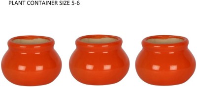 OriginalCeramics Plant Container Set(Pack of 3, Ceramic)