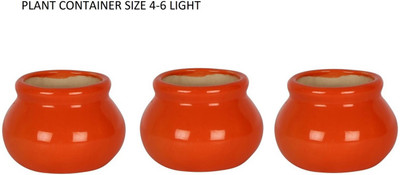 OriginalCeramics Plant Container Set(Pack of 3, Ceramic)