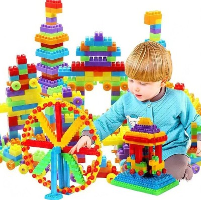 HENGLOBE BEST BABY GIFT 100 PCS Building Blocks,Creative Learning Educational Toy for Kid(100 Pieces)