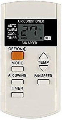 vcony Remote Control Compatible for  Split AC panasonic Remote Controller(White)