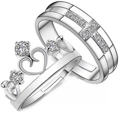 Directory Trendy Fashion - Couple Ring Stainless Steel Ring Set