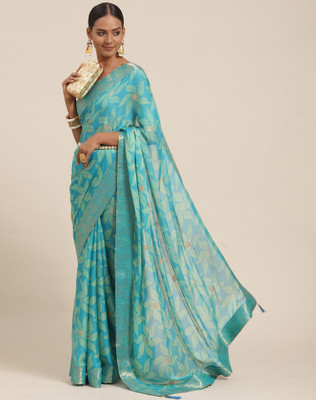 81% OFF on Siril Printed, Geometric Print, Embellished, Floral Print Bollywood Georgette, Chiffon Saree(Silver, Light Blue) 81% OFF on Siril Printed, Geometric Print, Embellished, Floral Print Bollywood Georgette, Chiffon Saree(Silver, Light Blue)