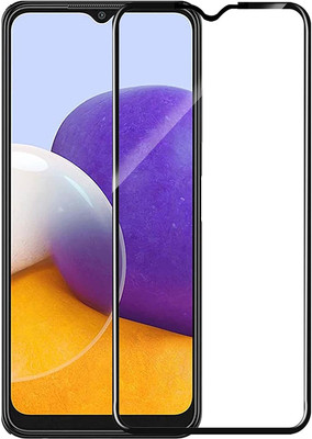 HIE POWER Edge To Edge Tempered Glass for Samsung Galaxy A03s((11_D))(Pack of 1)