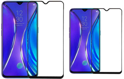 Nathaccessories Edge To Edge Tempered Glass for REALME XT / REALME X2(Pack of 2)
