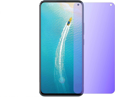 ELEF Edge To Edge Tempered Glass for Vivo V17 Anti Blu Eye Protector Tempered Glass Blocks Excess Harmful Blue Light(Pack of 1)
