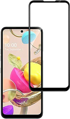 VISHZONE Edge To Edge Tempered Glass for LG K42(Pack of 1)