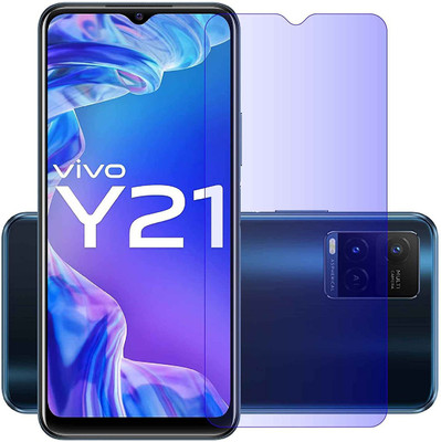 AGRSHI Tempered Glass Guard for Vivo Y21(Pack of 1)