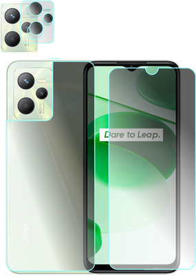 aryax Front and Back Screen Guard for REALME C35(Pack of 3)