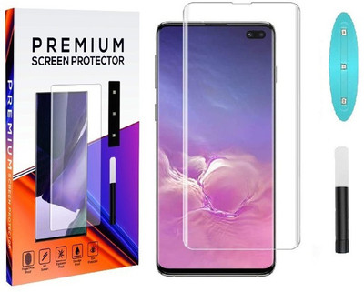 LUXURATE Tempered Glass Guard for Samsung Galaxy S10 Plus(Pack of 1)