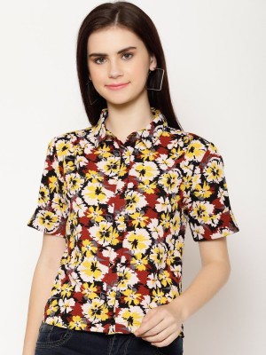 House Of Kkarma Women Floral Print Party Multicolor Shirt