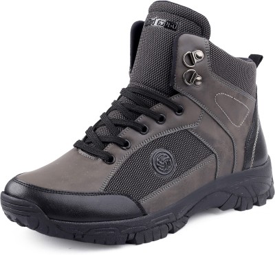 bacca bucci Boots For Men(Grey , 6)