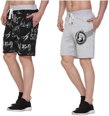 Keshavi Printed Men Multicolor Regular Shorts