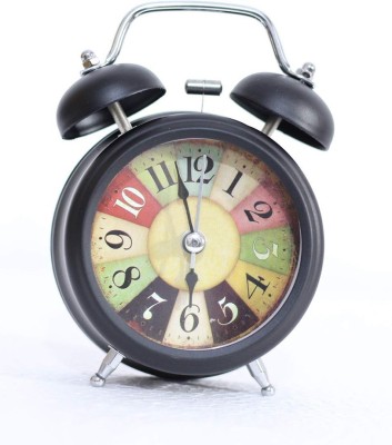 Bluetail Retail Analog Black Clock