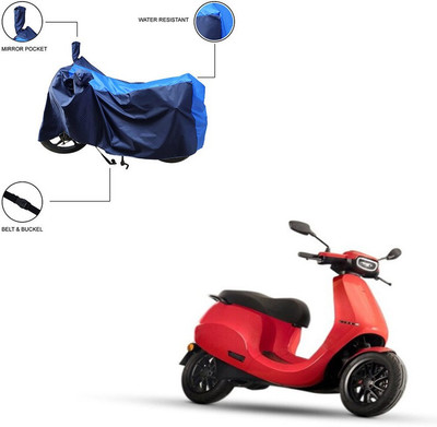 Pop Shade Two Wheeler Cover for Universal For Bike(Blue)