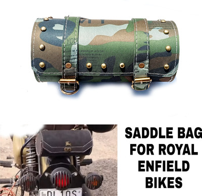 Aklin Boky Saddle Bag Multicolor Nylon Motorbike Saddlebag
