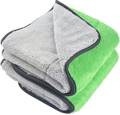 CARE AUTO PARTS Microfiber Vehicle Washing  Cloth(Pack Of 2, 600 GSM)