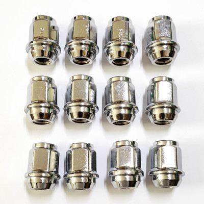 KYLO Heavy Wheel Nut suitable for Hyundai I20 , Verna, Xcent/Kia (M12 x 1.5) (12 Pcs) Wheel Studs