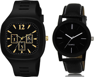 Avanturis Avanturis New & Stylish Pack Of 2 Combo Analog Watch For- Boys Analog Watch  - For Boys