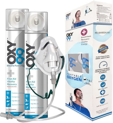 OXY99 Oxygen Gas (2 can) Oxygen Cylinder