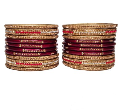 Lahthi Wala Lac Bangle Set(Pack of 24)