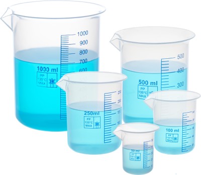 GVSSCO 1000 ml Measuring Beaker(Pack of 5)